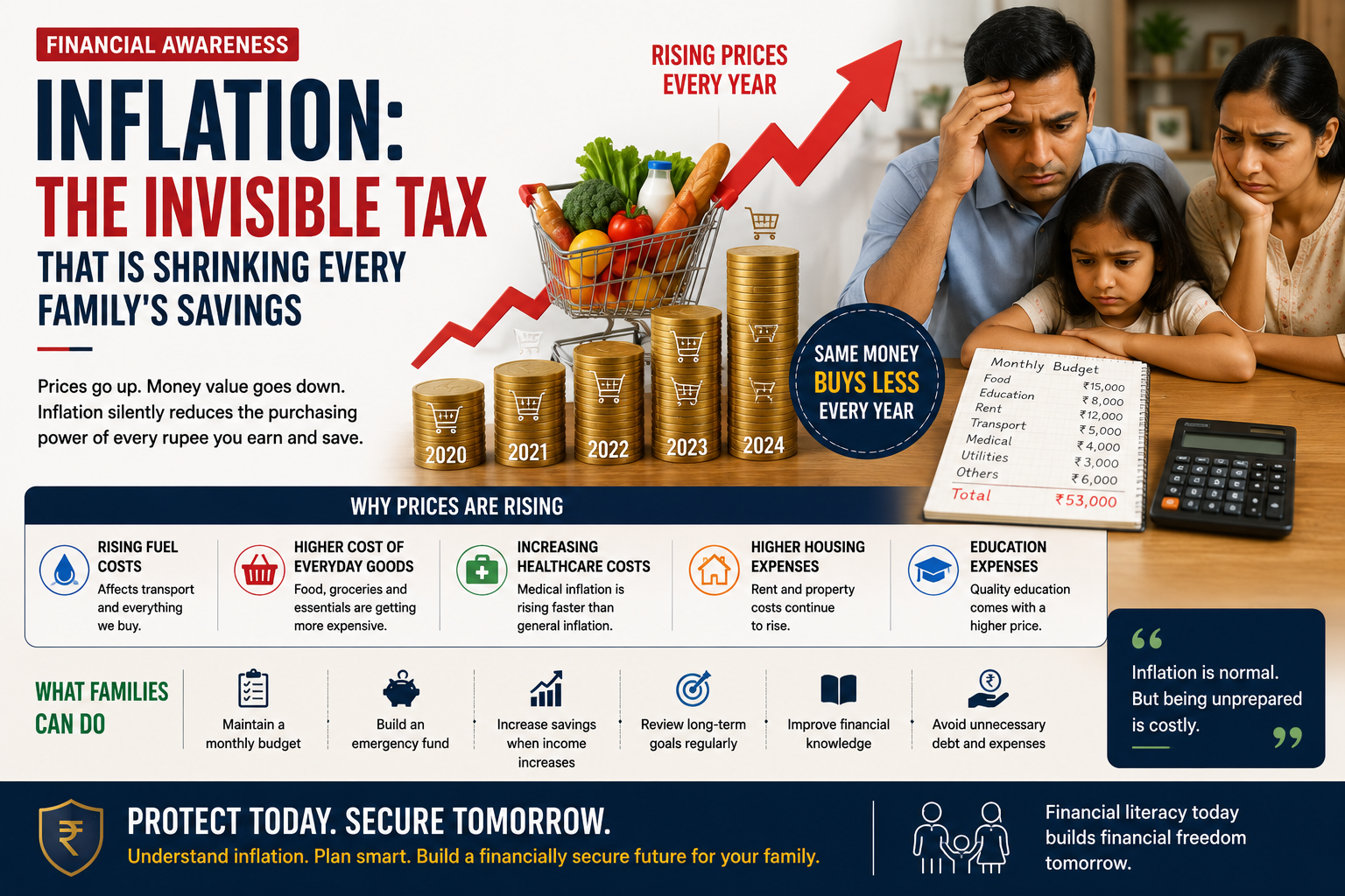 Inflation: The Invisible Tax That Is Shrinking Every Family's Savings