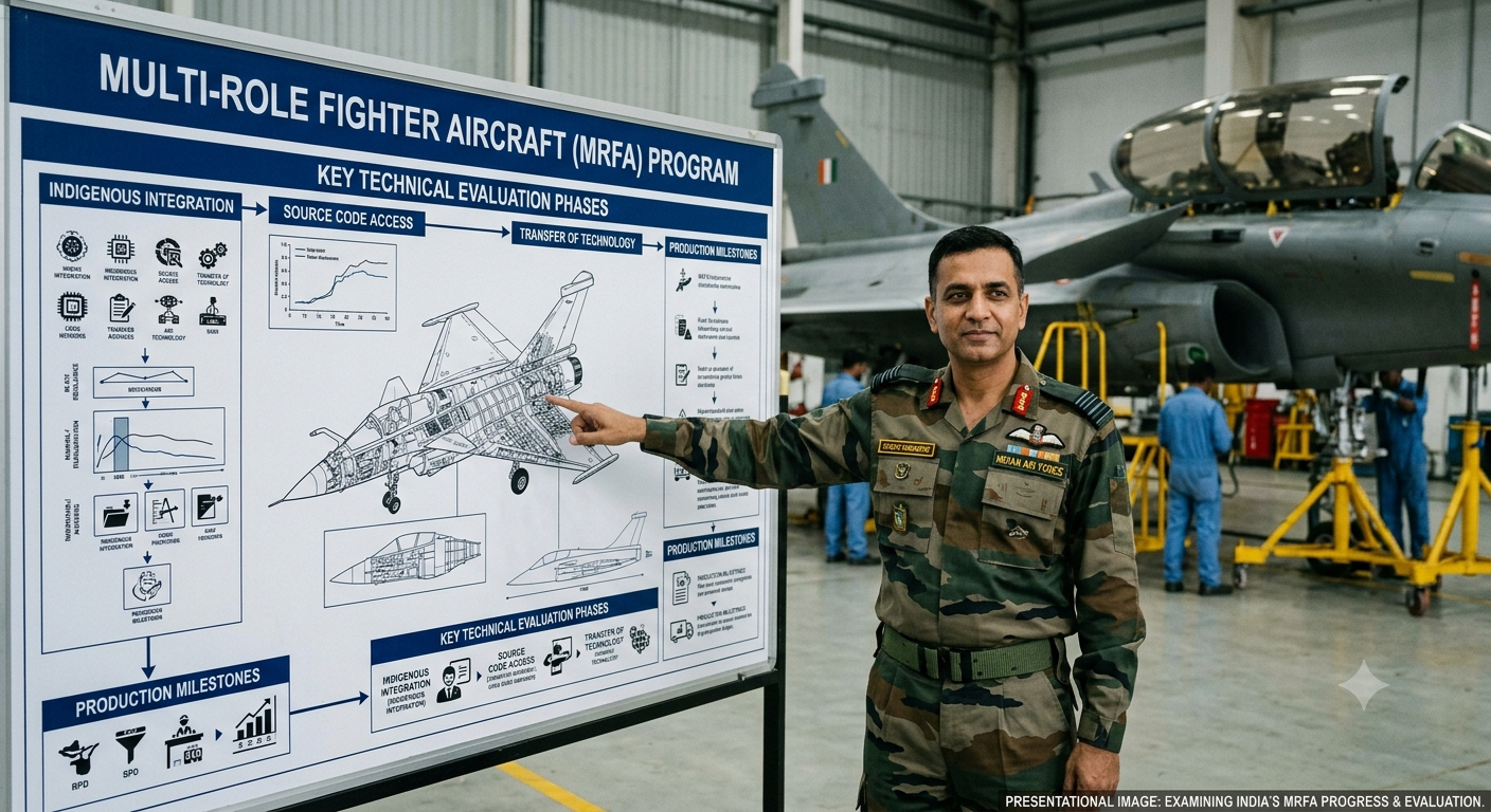 Inside the Long Delay of India’s ₹3.25 Lakh Crore MRFA Fighter Jet Deal