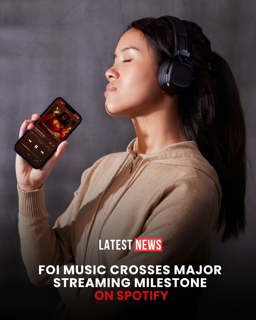 FOI Music Crosses Major Streaming Milestone on Spotify — Original Soundtracks Powering Indian Boudoir Campaigns