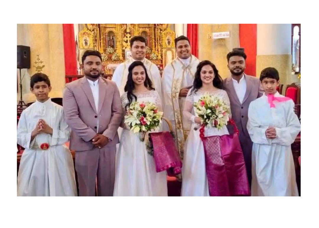 Unique Wedding In Kerala: Twins Marry Twins; Officiating Pastors Are Also Twins