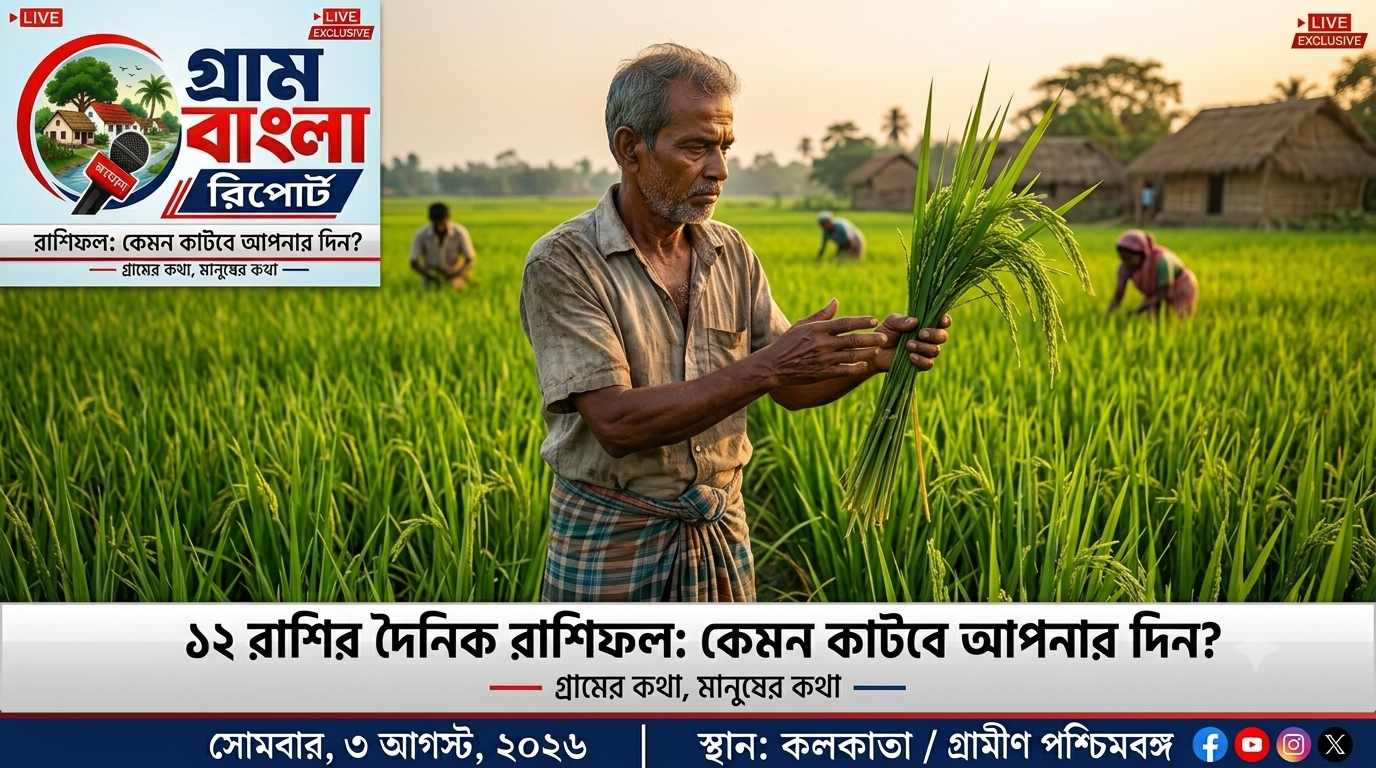 সোঁদা মাটির বুক চিরে ঘাম ঝরানো সংগ্রাম: ঋণের বোঝা ও আবহাওয়ার খামখেয়ালিপনায় জেরবার গ্রাম বাংলার কৃষকেরা