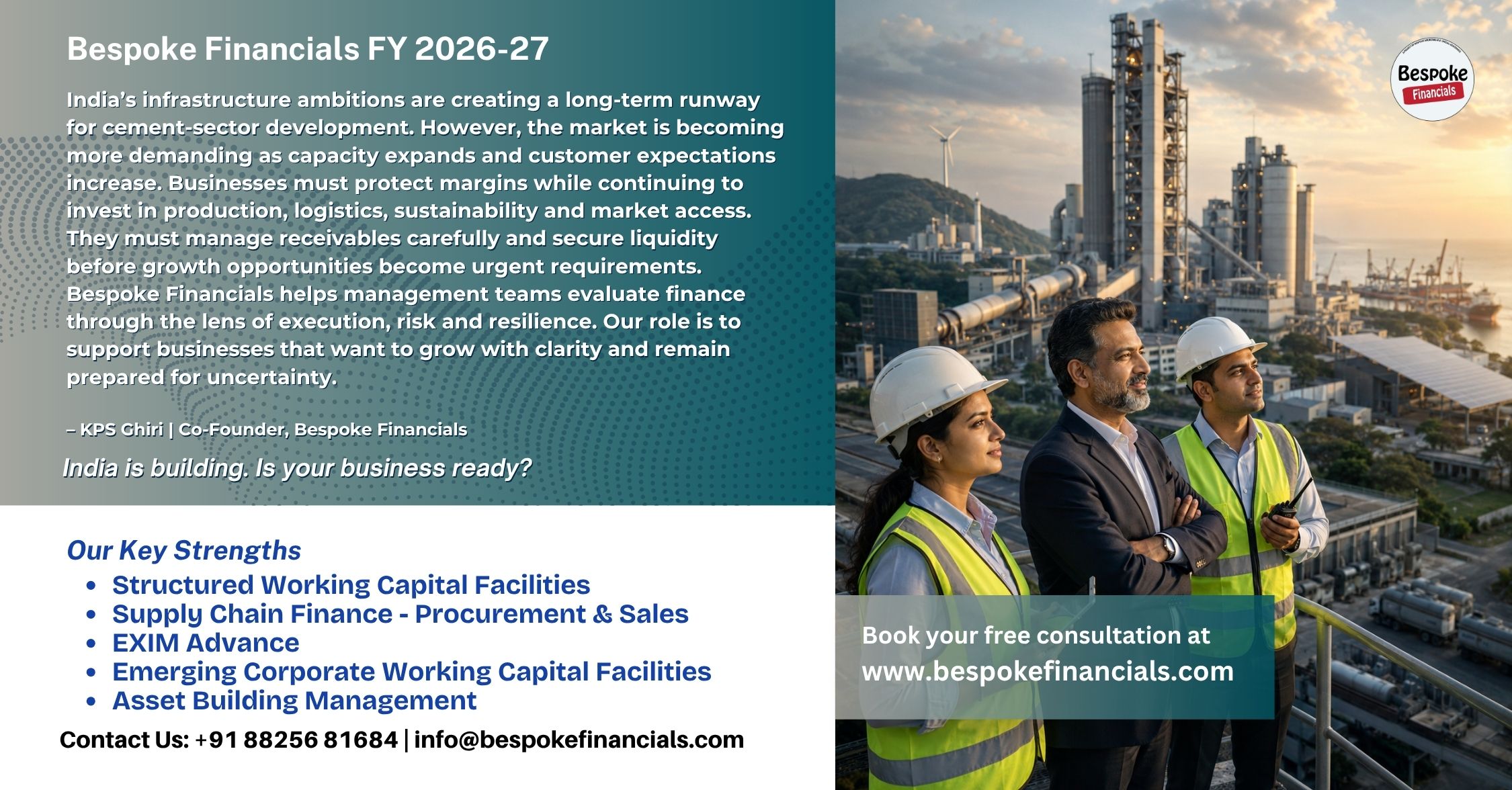 India’s Cement Sector Faces a Liquidity Test as Growth, Cost Pressure and Green Investment Converge