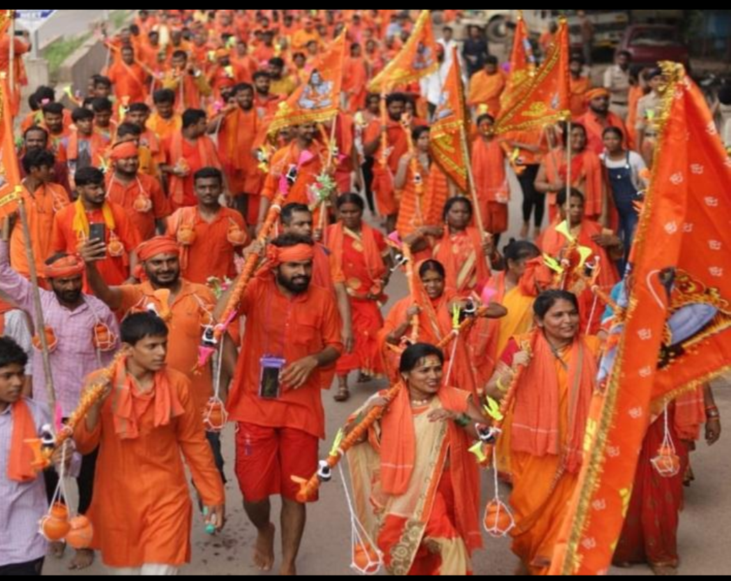 कोटेश्वर से अर्धचंद्रेश्वर महादेव मंदिर निसरपुर तक निकलेगी कावड़ यात्रा