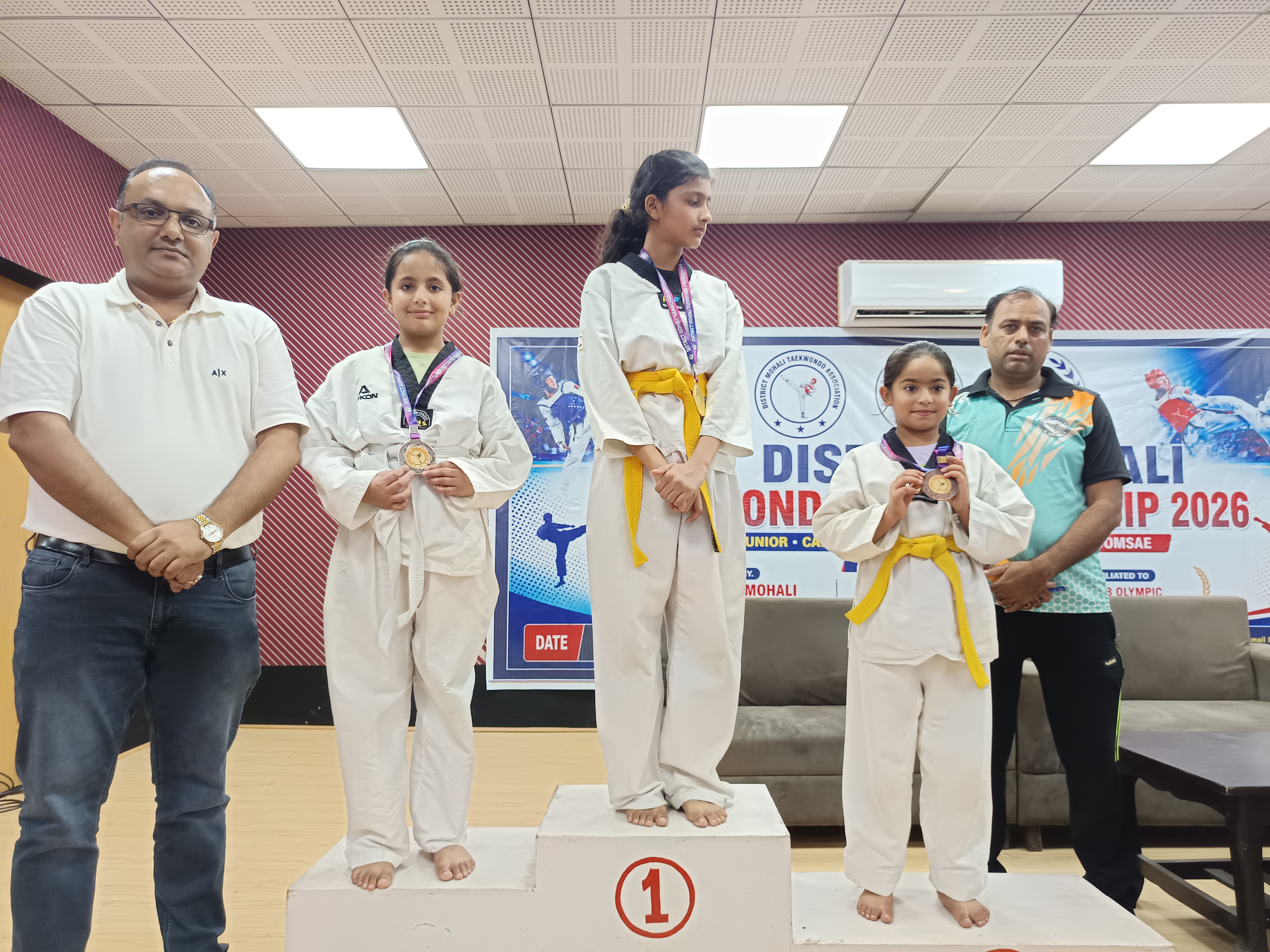 3RD DISTRICT TAEKWONDO CHAMPIONSHIP -MOHALI