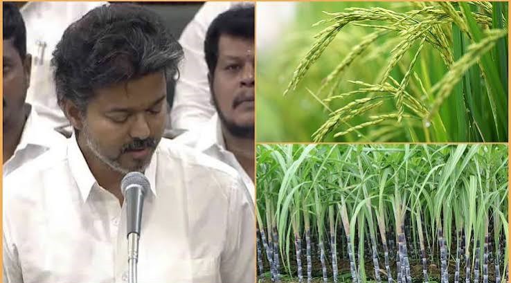 நெல், கரும்பு ஊக்கத் தொகையை உயர்த்திய முதல்வர் விஜய்!!