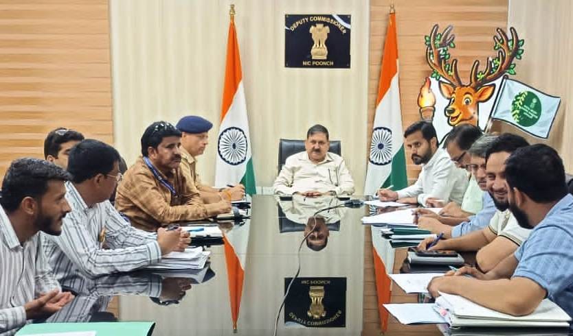 DC Poonch Urges Swift Action to Bridge Telecom Connectivity Gaps