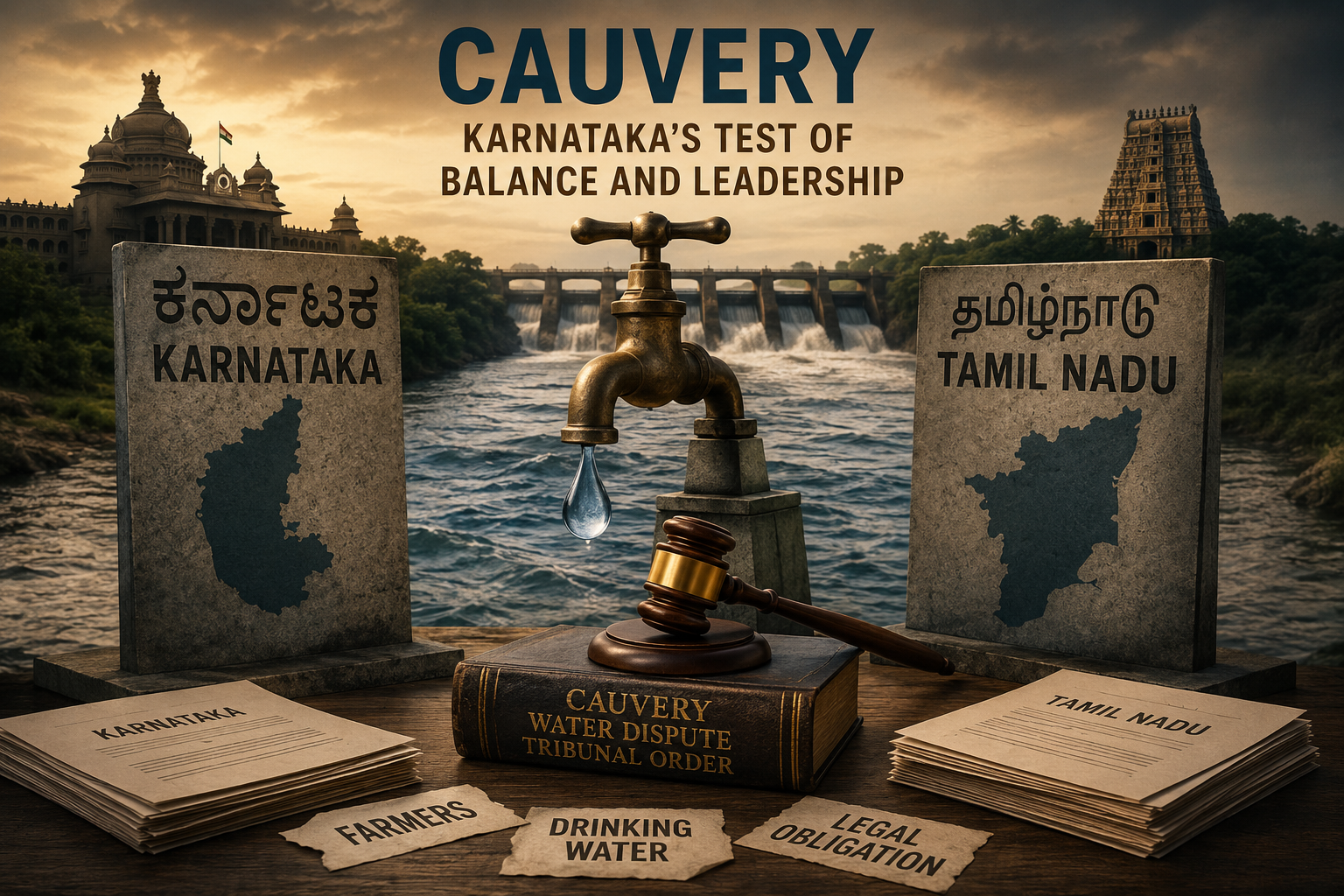 Cauvery Puts Karnataka Government Between Law and Public Pressure