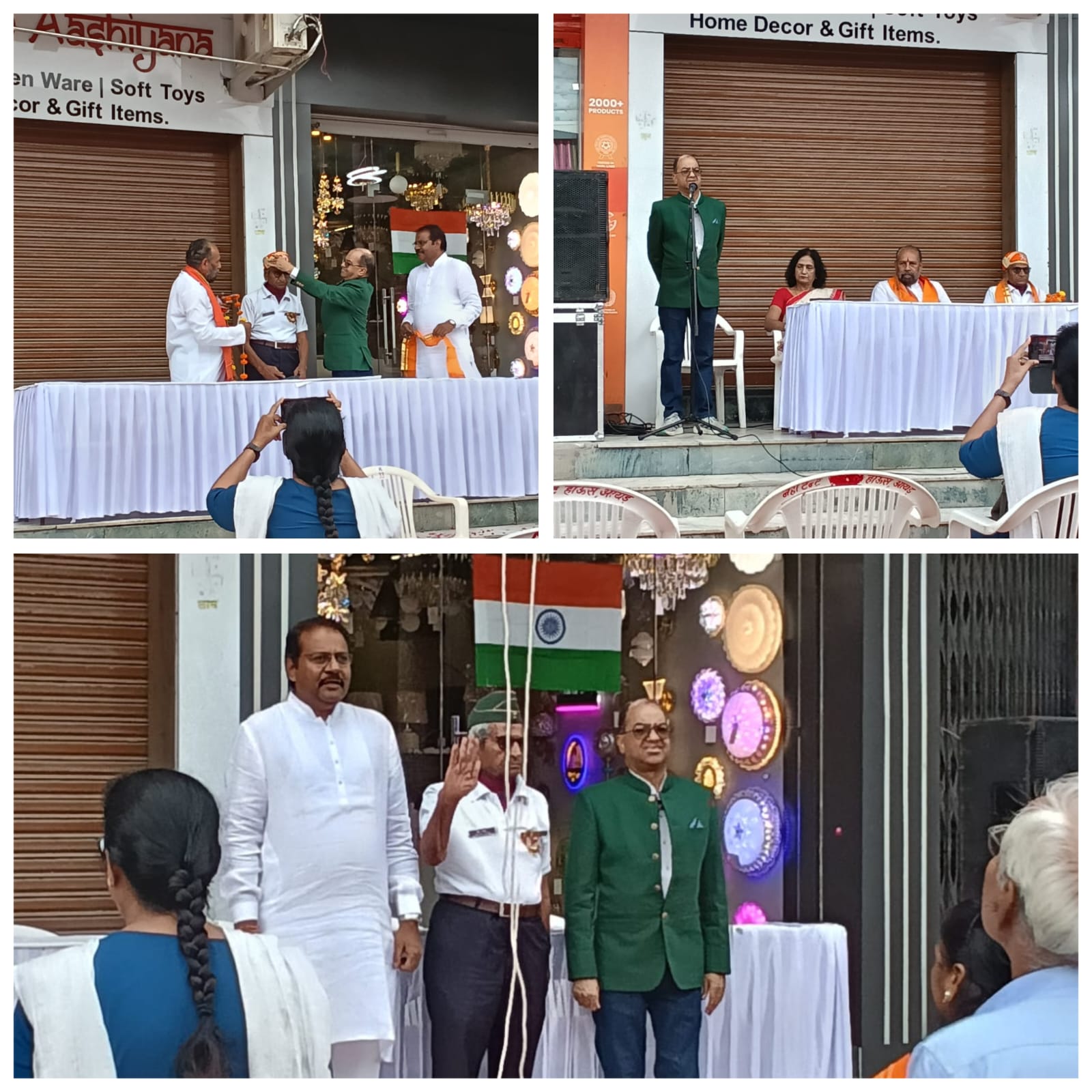 ओस्तवाल प्लाजा प्रथम वेलफेयर सोसाइटी एवं द्वितीय सुंदरवास के संयुक्त तत्वावधान में हर्षोल्लास से मनाया गया स्वतंत्रता दिवस