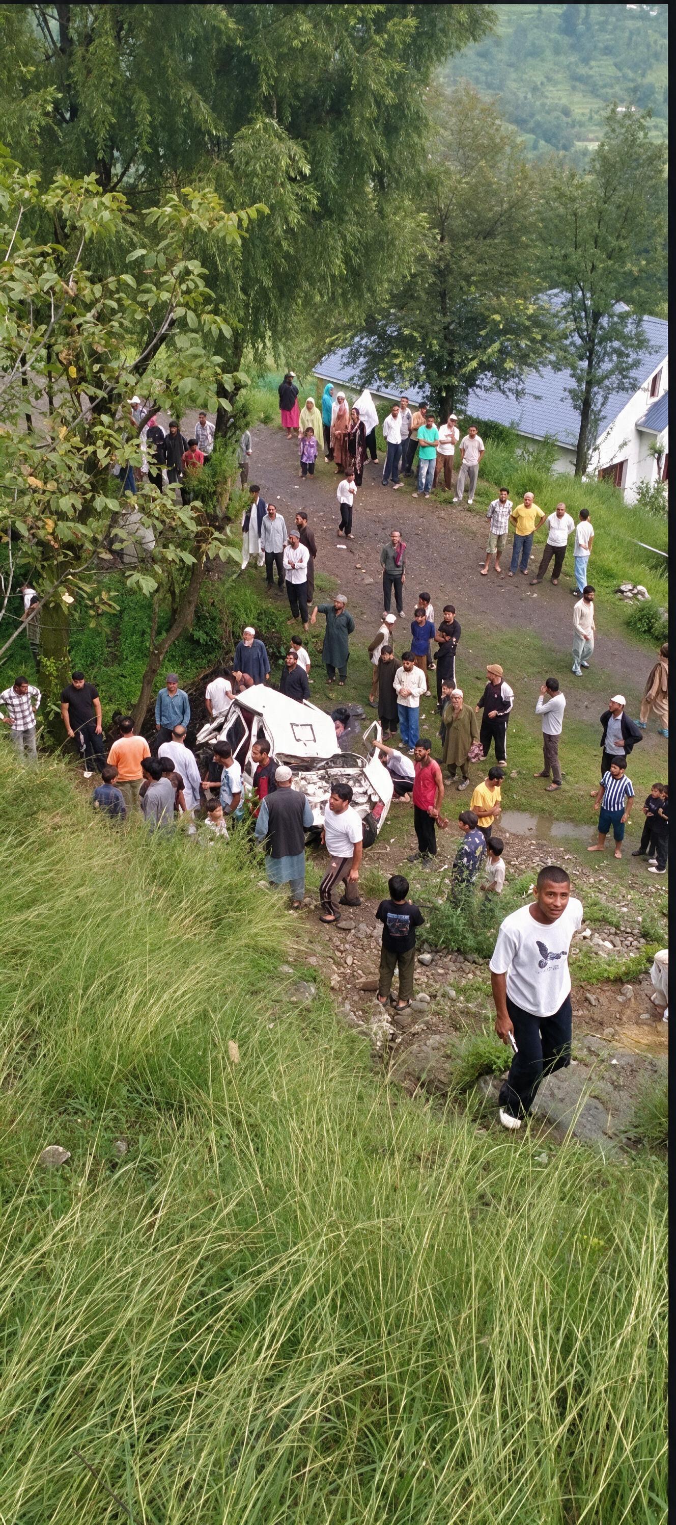 Six Injured in Kotranka Road Accident: Swift Action by Locals Saves Lives Rajouri,