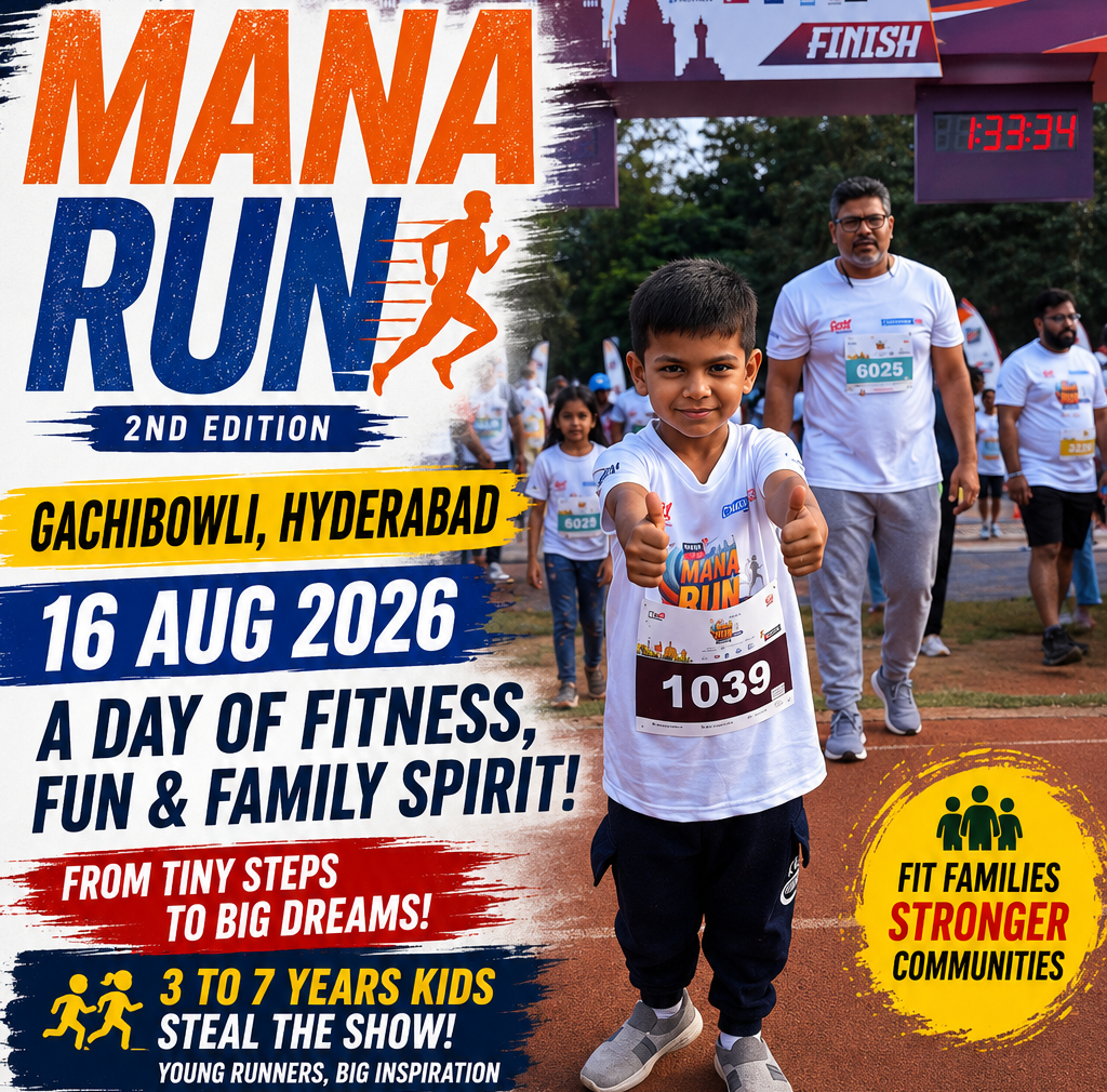 MANA RUN 2026: Tiny Runners, Big Spirit at Gachibowli