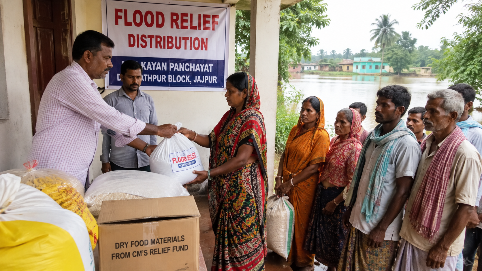 Kayan panchayat Flood Relief Row: PEO Alleges Attack, BJP Leader Cries Irregularities