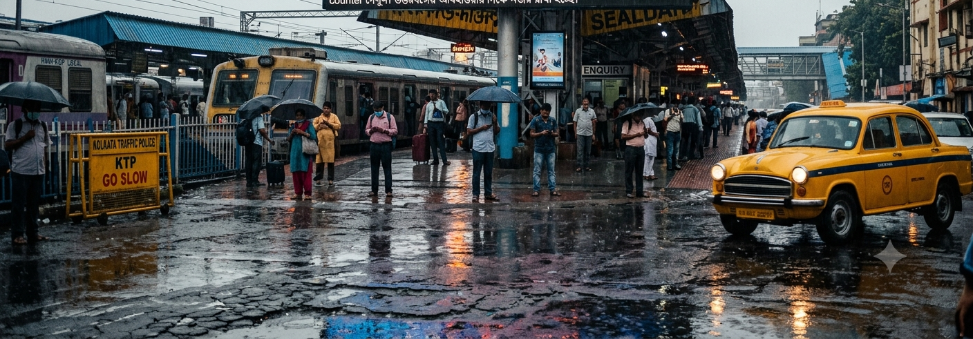 পশ্চিমবঙ্গের আজকের Traffic & Rail Update: কলকাতা থেকে উত্তরবঙ্গ—যাত্রার আগে কোথায় সতর্ক হবেন?
