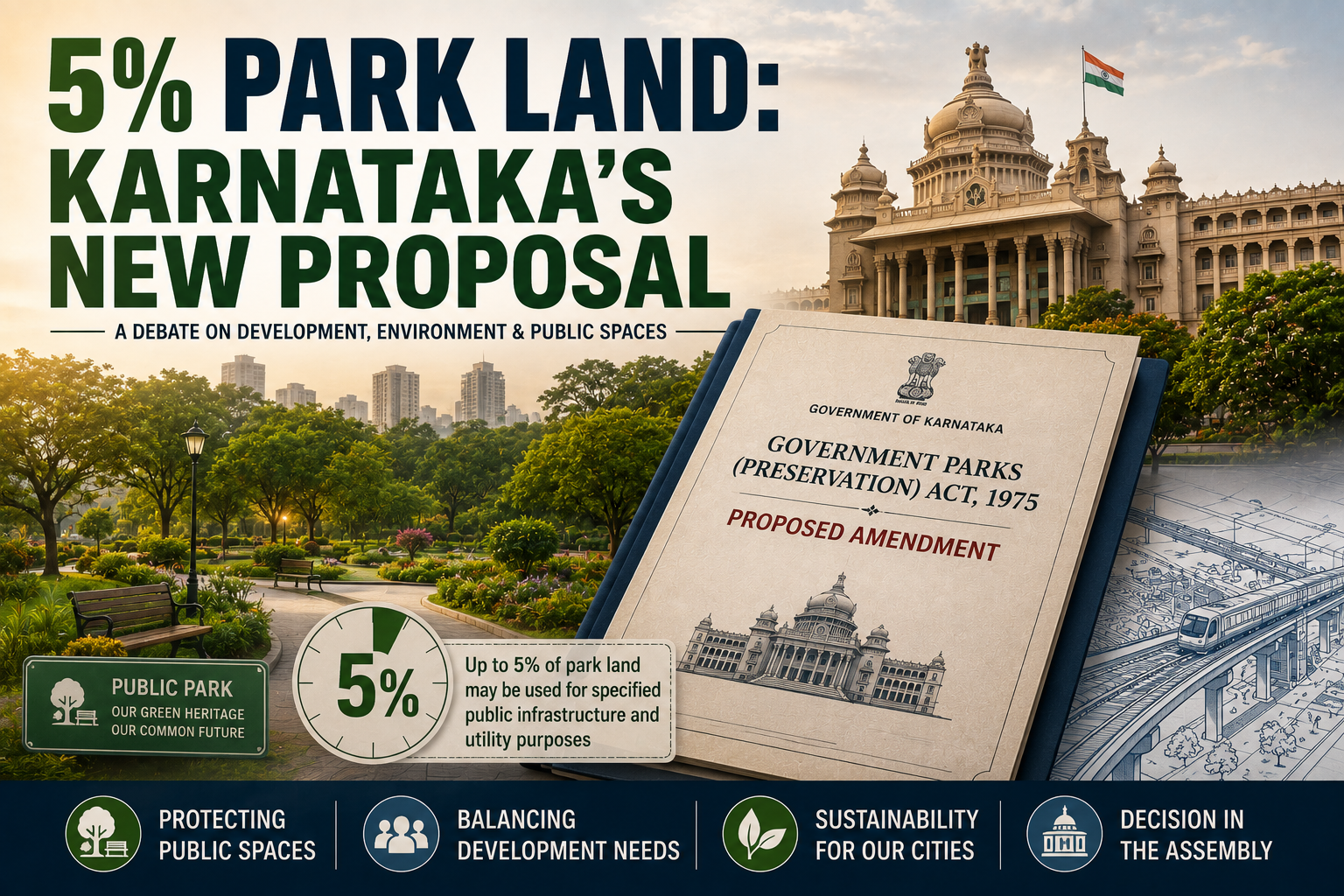 Tejasvi Surya Asks Karnataka Government to Reconsider Proposed Park-Land Amendment