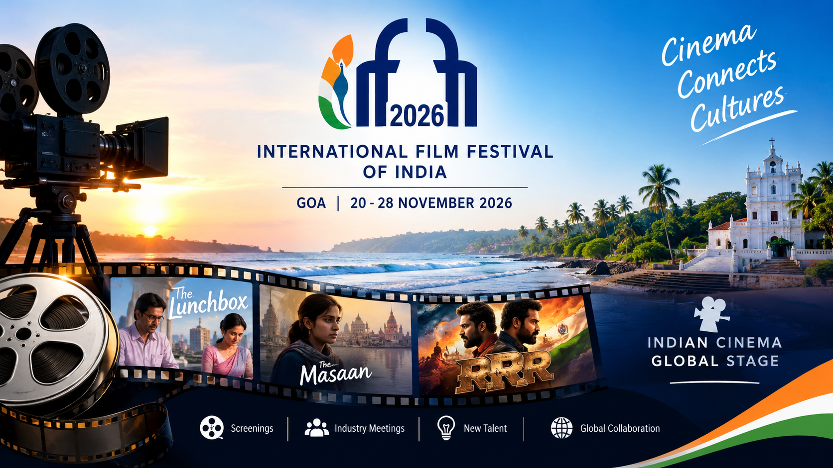 IFFI 2026 : भारतीय सिनेमा का वैश्विक मंच