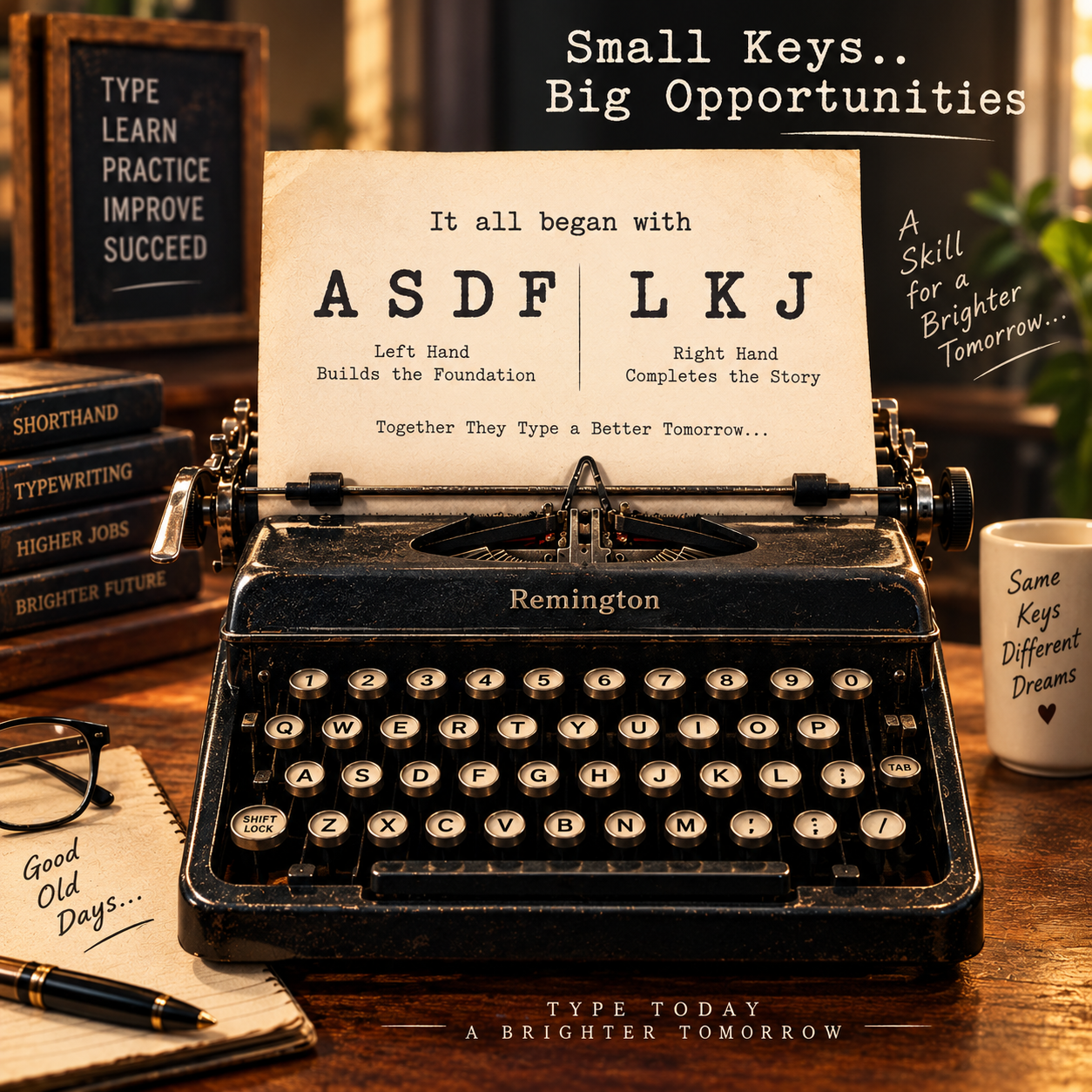 ASDF  The Day the Typewriter Went Silent