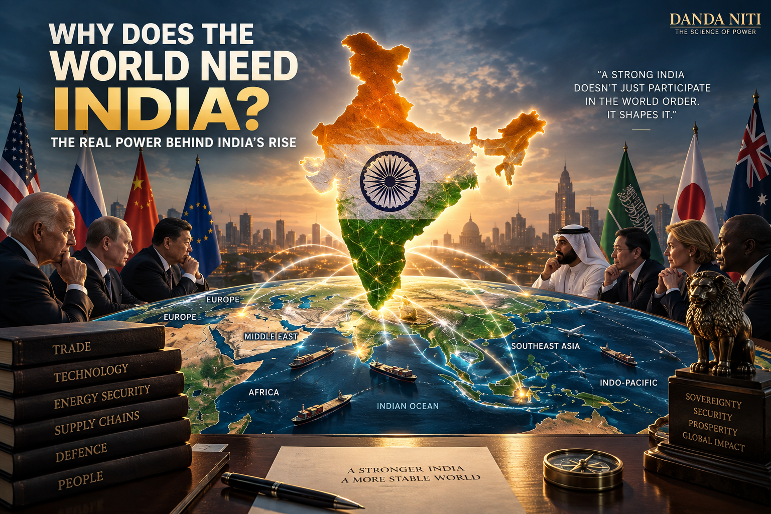 WHY DOES THE WORLD NEED INDIA?