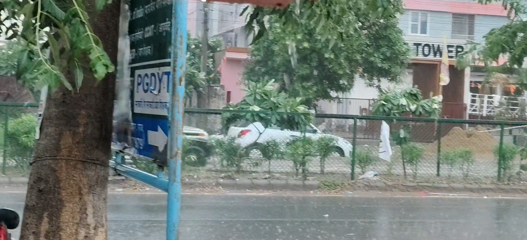 Jaipur Live heavy rainfall