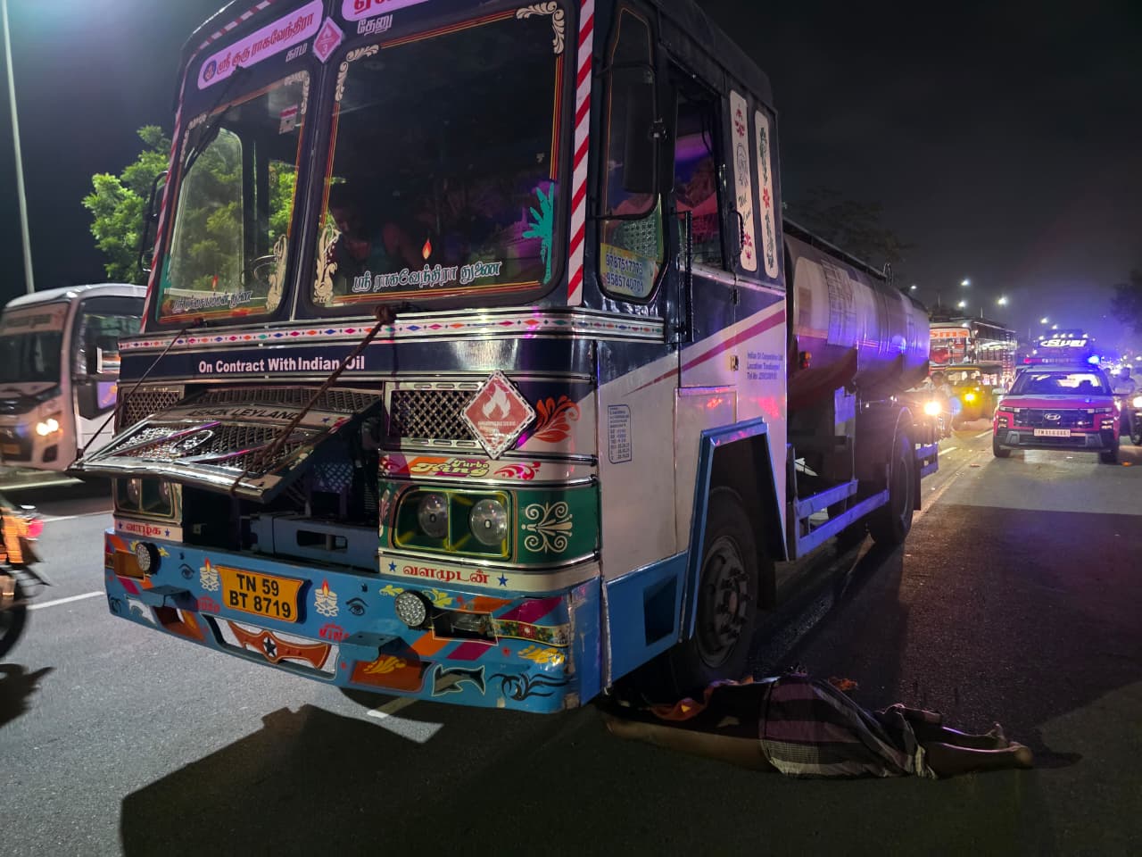 Puttu Merchant Killed in Lorry Accident at Urapakkam