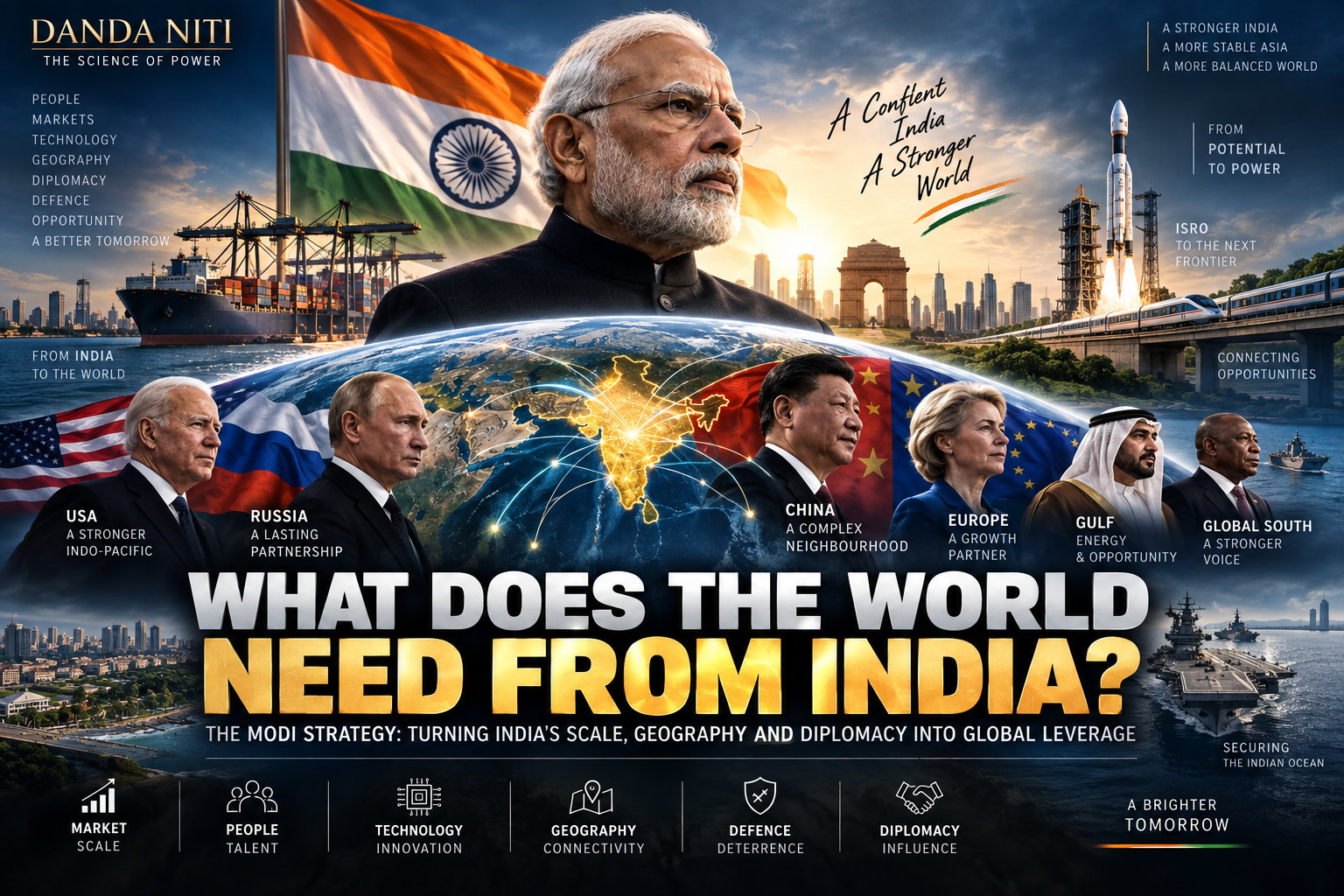 WHAT DOES THE WORLD NEED FROM INDIA?