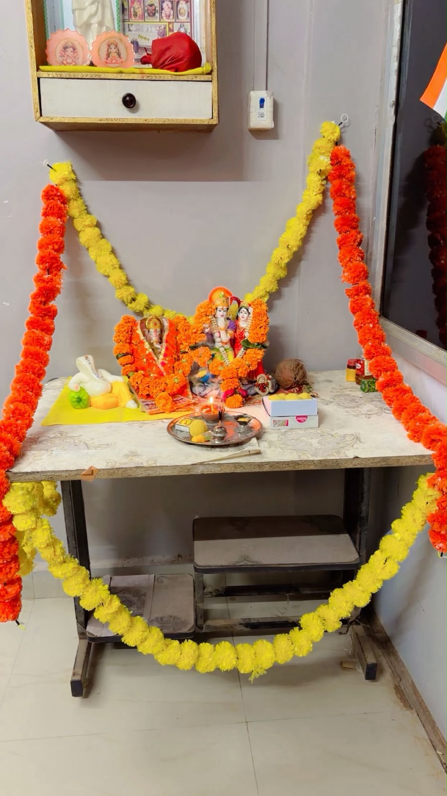 साईं कृपा आईटीआई (Sai Kripa ITI) में धूमधाम से मनाया गया गणेश उत्सव, विद्यार्थियों ने की बप्पा की भव्य आरती