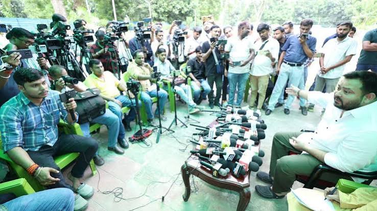 Tejashwi Yadav Demands ₹15,000 Aid For Bihar Flood And Drought Victims