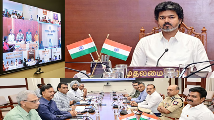 மலைப்பகுதிகளில் சிறப்பு கவனம் மாவட்ட ஆட்சியர்களுக்கும் முதல்வர் விஜய் உத்தரவு.