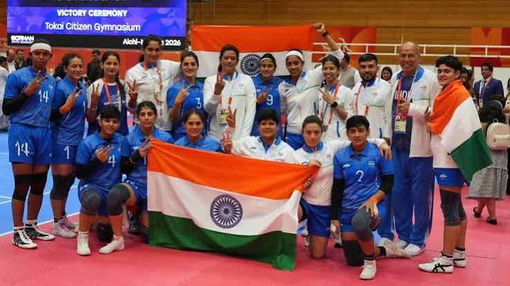 India Women’s Kabaddi Team Beats Iran 37-34 to Win Asian Games 2026 Gold