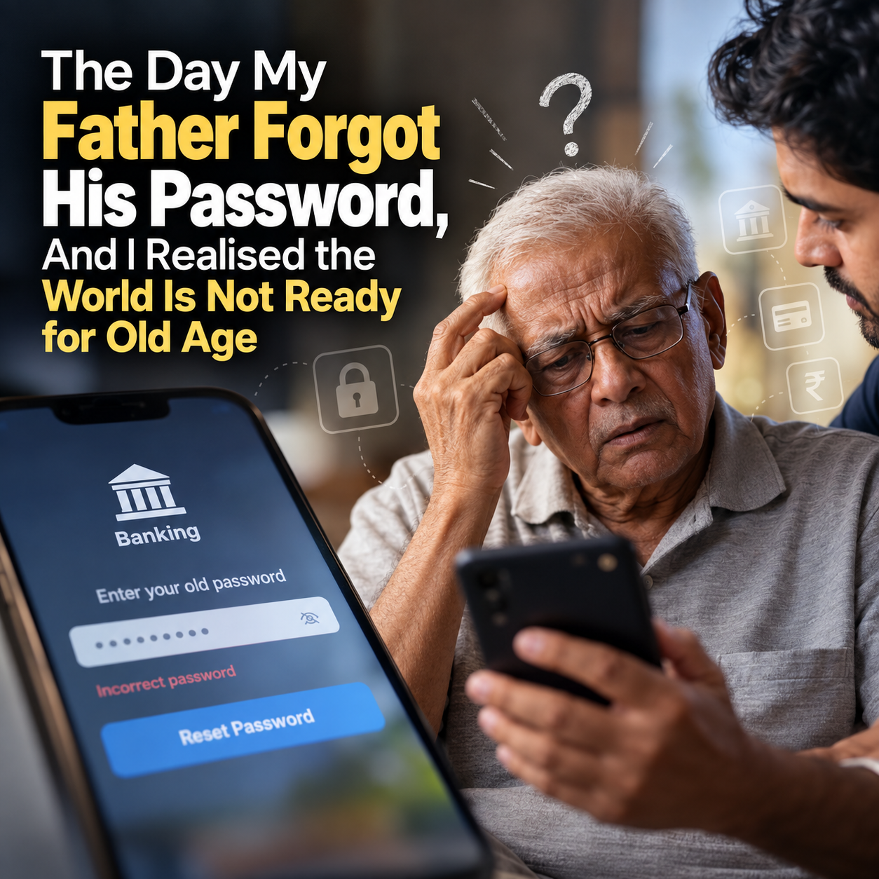 The Day My Father Forgot His Password, And I Realised the World Is Not Ready for Old Age