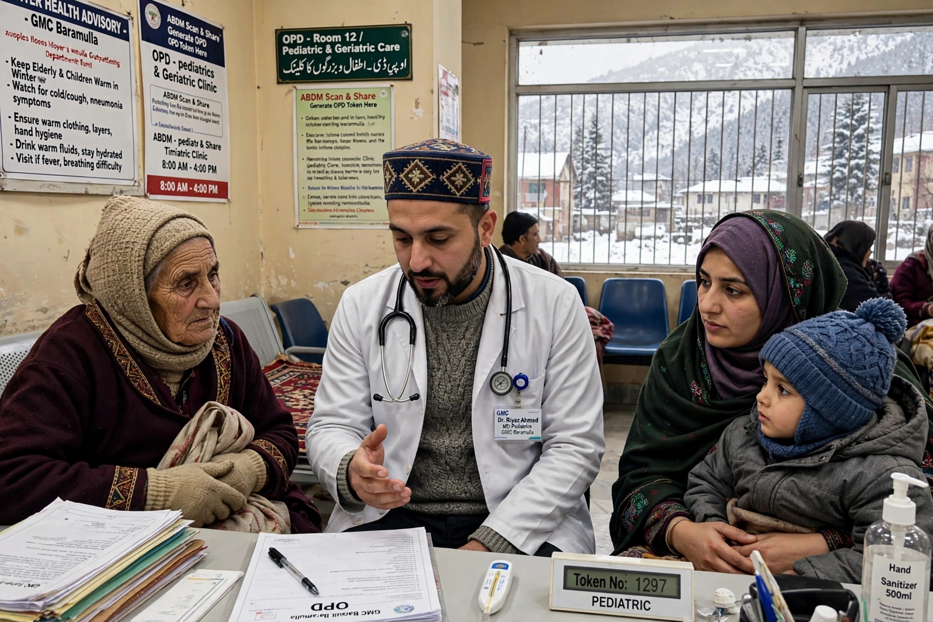 *TITLE:* GMC Baramulla Issues Winter Health Advisory; Doctors Advise Precautions for Children and Elderly