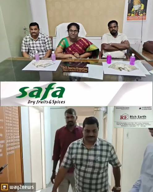 ACB Trap at Rajendranagar DM&HO Office, Three Booked in Bribery Case*