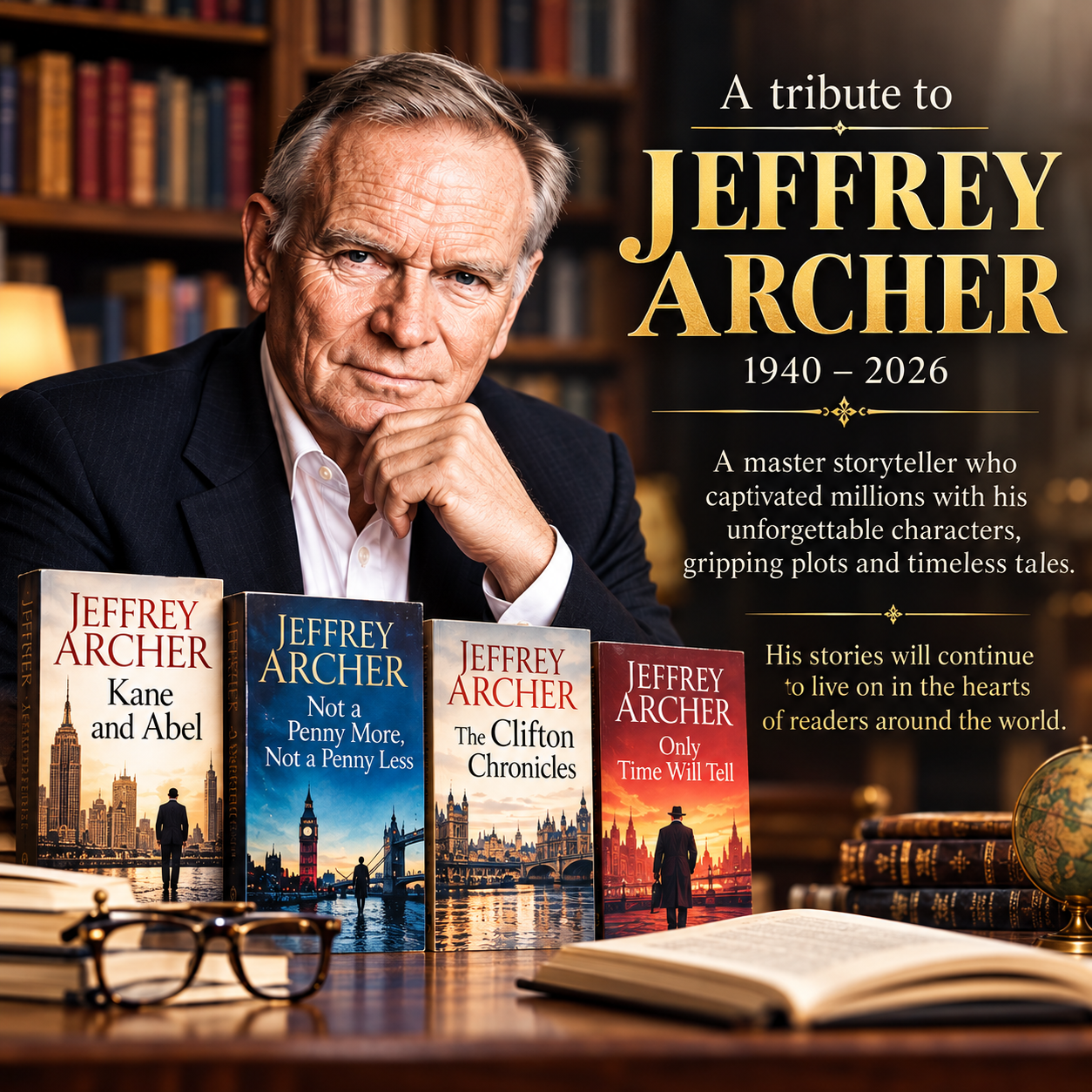 In Remembrance of Jeffrey Archer.
