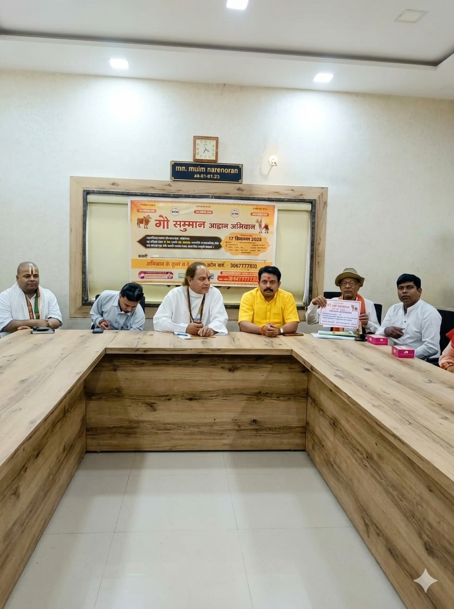 गौ सम्मान आह्वान अभियान: झारखंड में एक करोड़ हस्ताक्षर जुटाने का लक्ष्य, 17 दिसंबर को रांची में जुटेंगे एक लाख गौभक्त