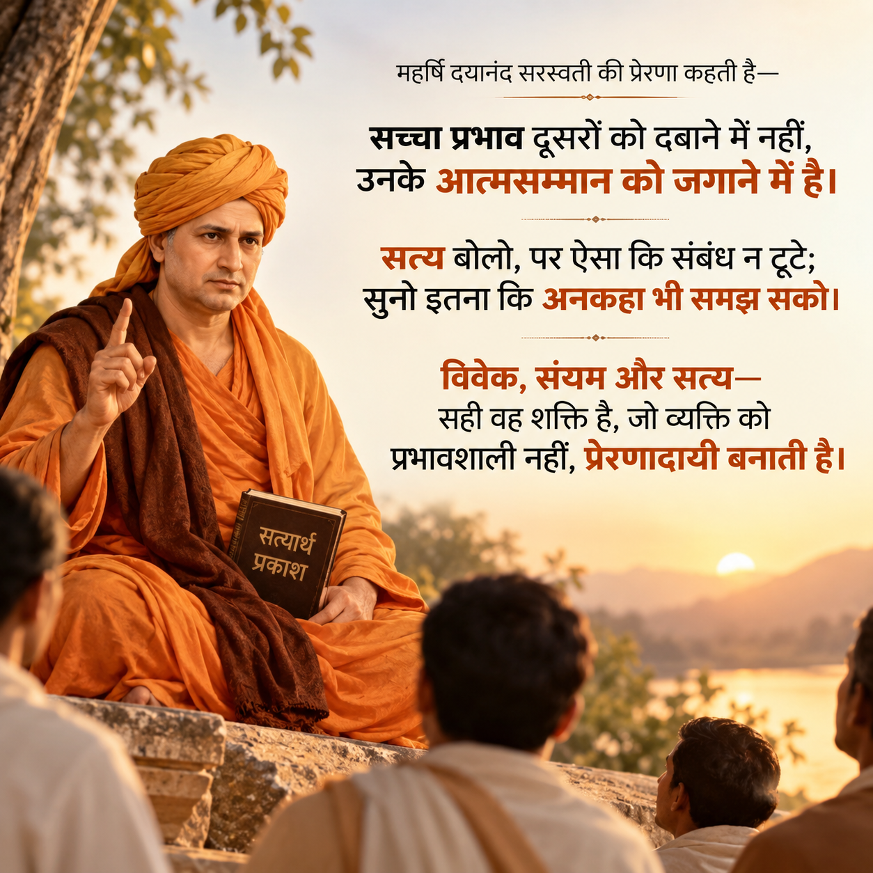 “सत्य, आत्मबल, नीति और राष्ट्रचेतना से निर्मित नेतृत्व की भारतीय दृष्टि”