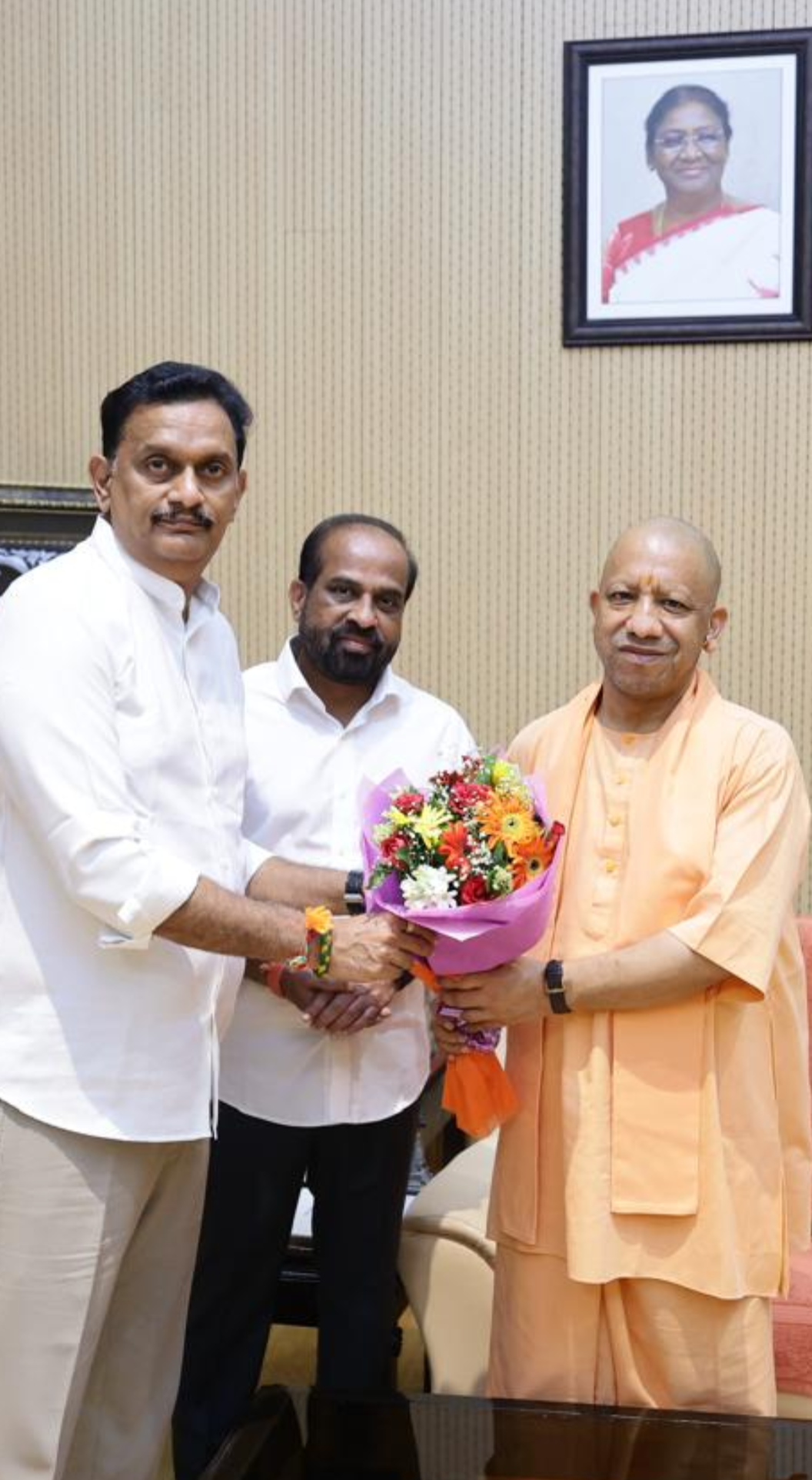 Uttar Pradesh CM Yogi Adityanath Invited to Vijayawada Dasara Celebrations
