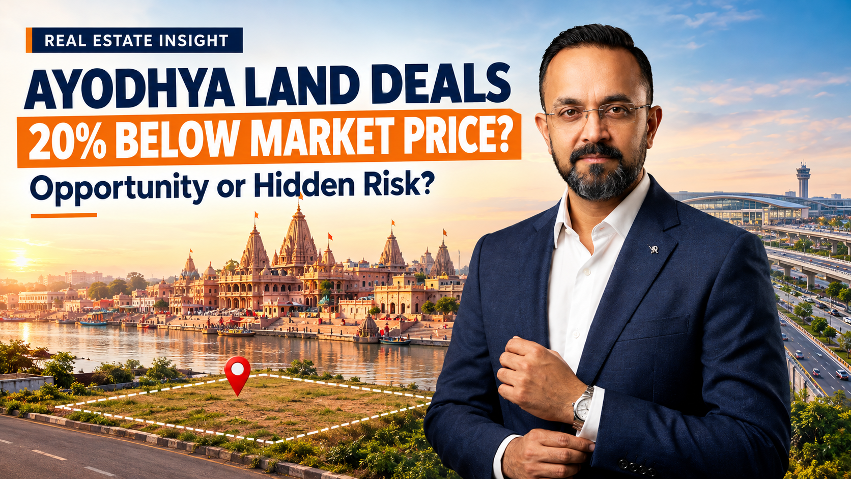 20% Cheaper Commercial Land in Ayodhya: Smart Investment Opportunity or a Hidden Red Flag?