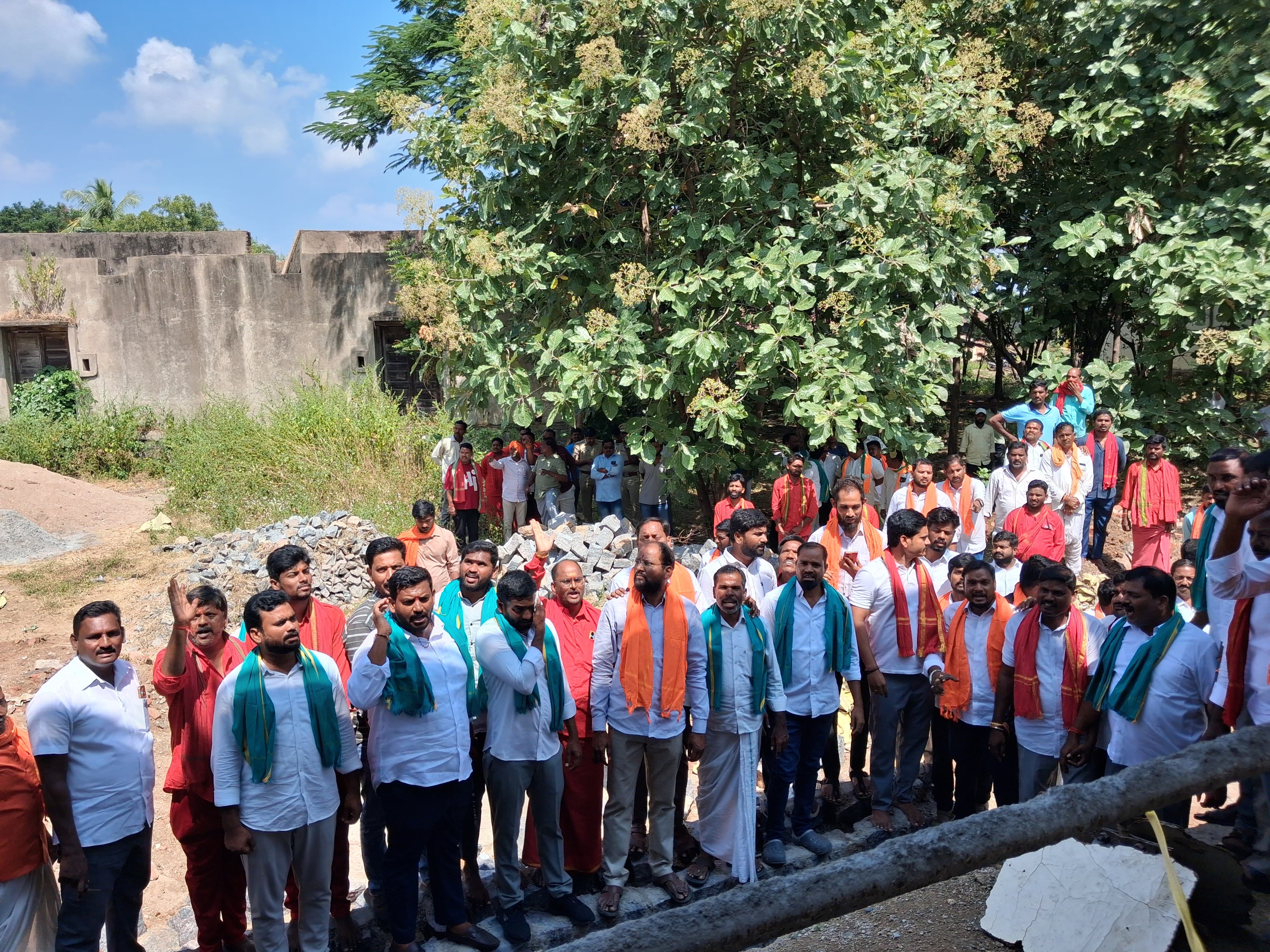 BJP Leaders Demand Action Over Alleged Encroachment of Nirmal Agricultural Market Yard Land