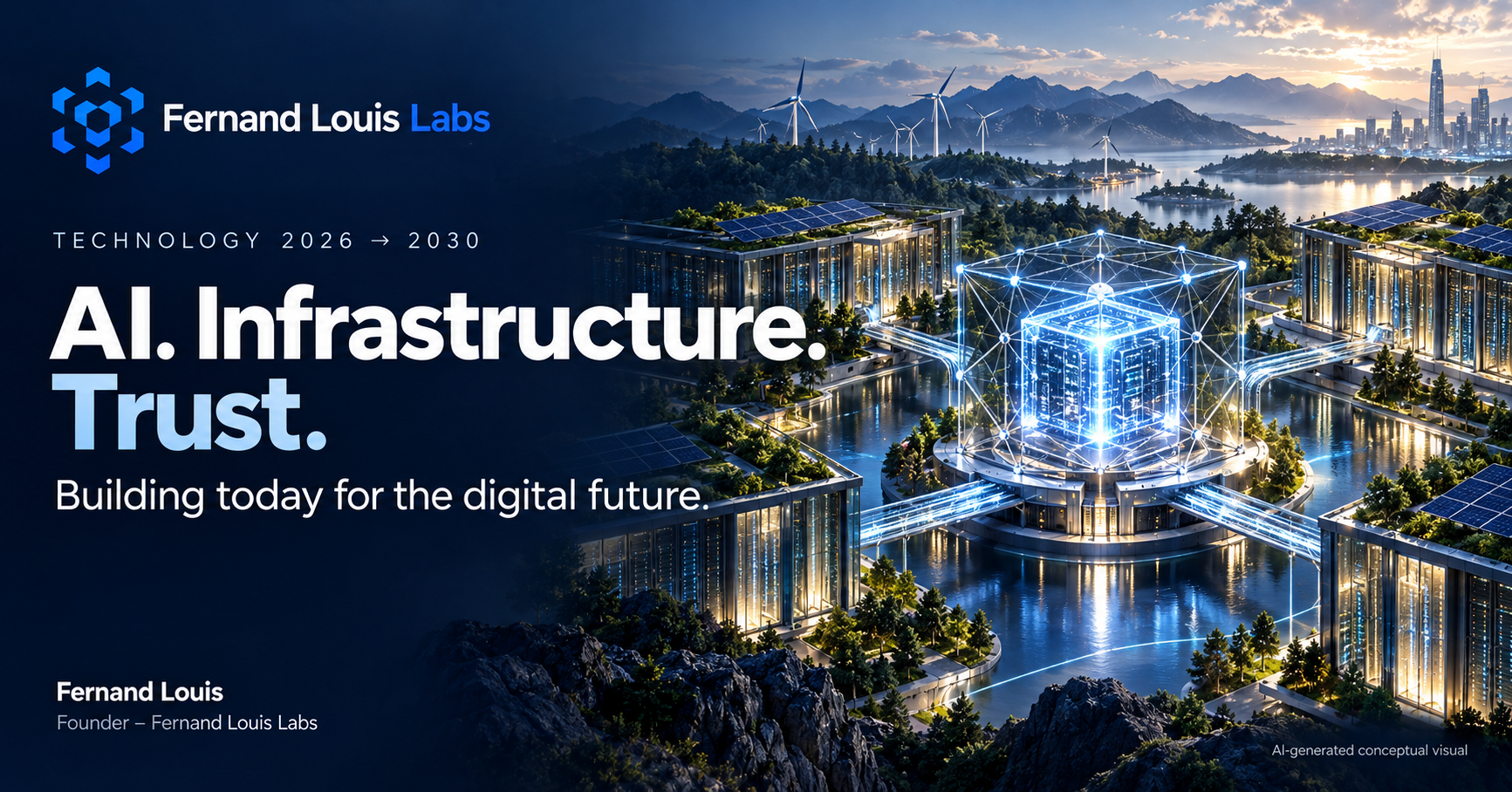 The next technology race will be won by those who connect intelligence, infrastructure and trust.