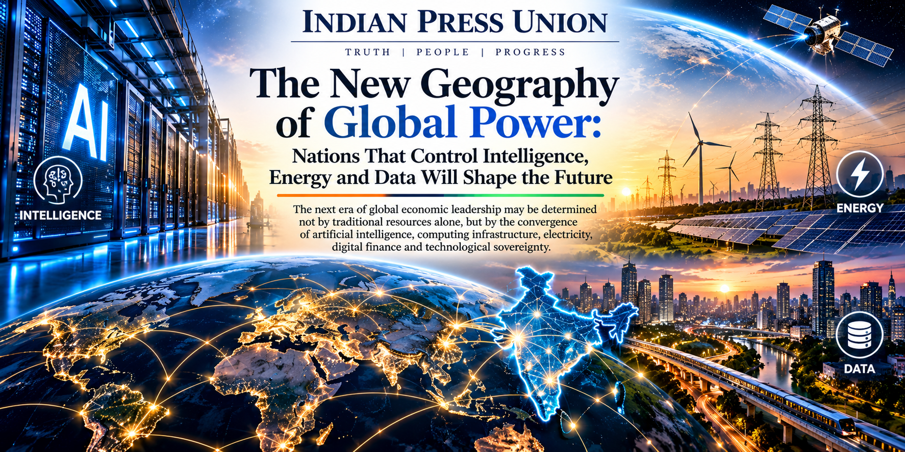 The New Geography of Global Power: Nations That Control Intelligence, Energy and Data Will Shape the Future