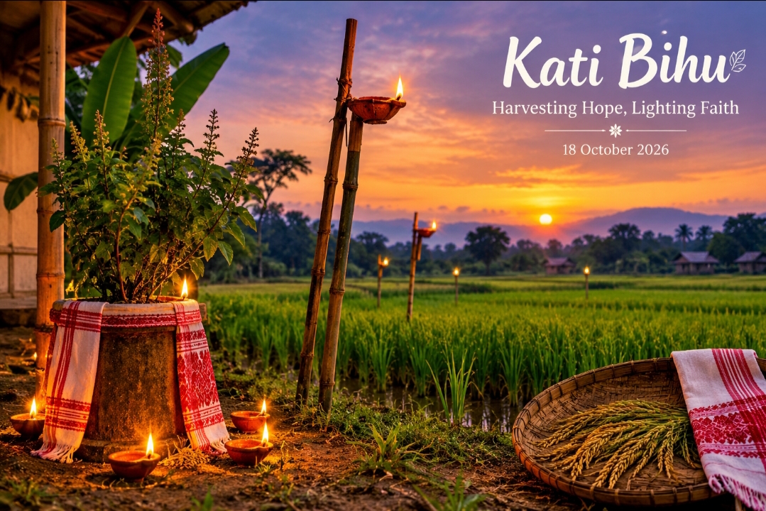 Assam Celebrates Kati Bihu with Traditional Rituals