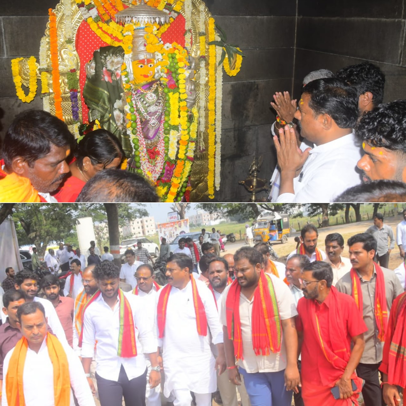 ### MLA Alleti Maheshwar Reddy Calls for Robust Arrangements for Dasara Celebrations
