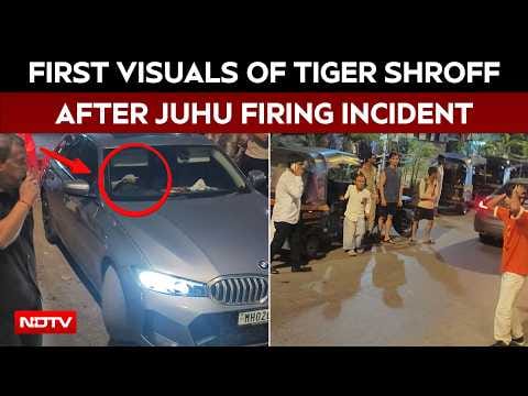 Three Suspects Arrested After Firing at Actor Tiger Shroff 's Car in Mumbai