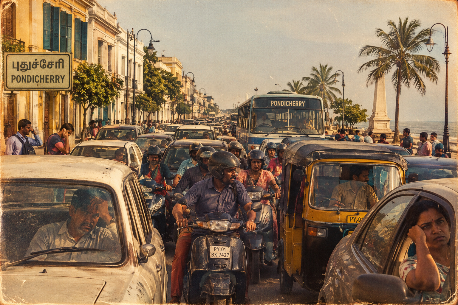 Pondicherry at a Crossroads : Tourism a bane or boon