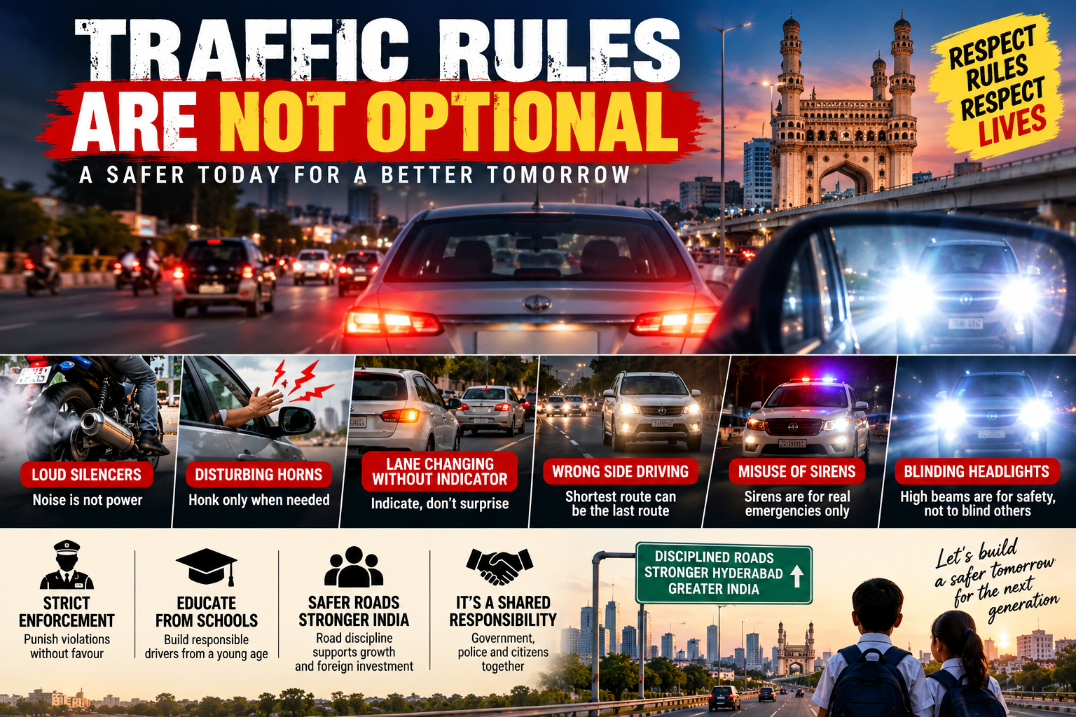 Traffic Rules Are Not Optional: A Wake-Up Call to India's Drivers and Governments