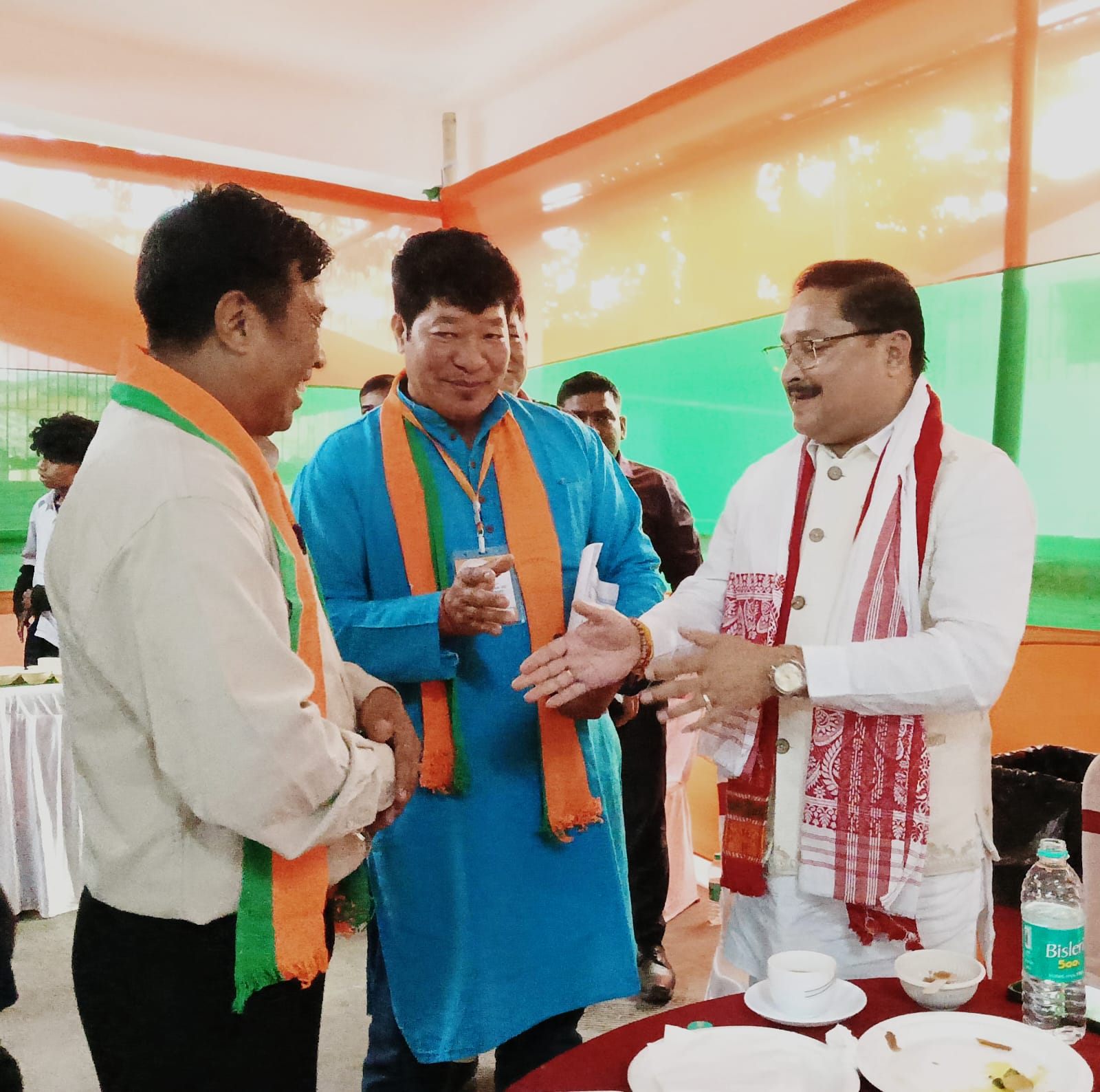 Lakshi Babu Met Top BJP Leaders at Guwahati