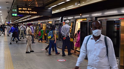 Services on Delhi Metro's Yellow Line hit due to 'passenger on track'