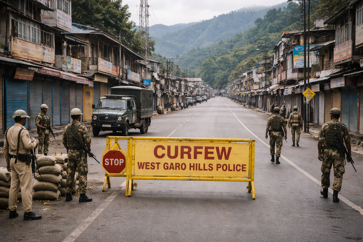 Curfew in West Garo Hills After Violence; School Exams Postponed