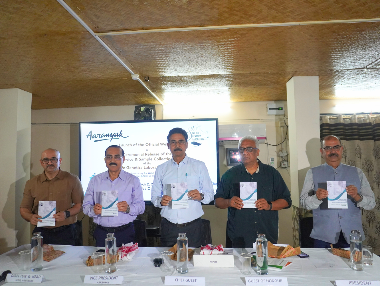 Northeast India’s leading biodiversity conservation organization Aaranyak launches Wildlife Genetics Laboratory website and guidebook