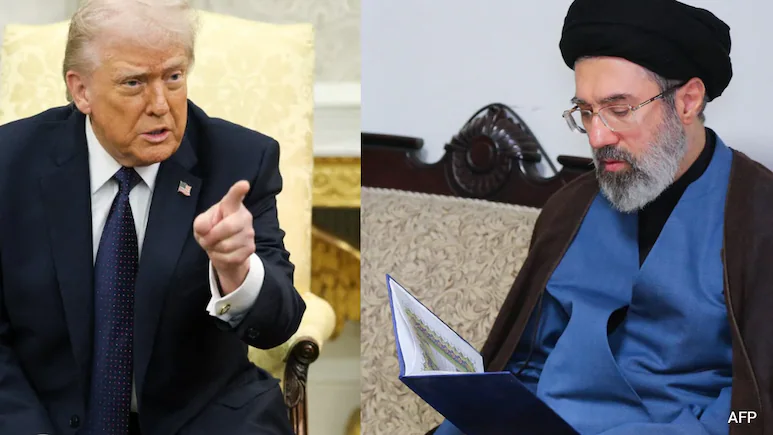 "I Don't Believe He Can Live In Peace": Trump's Warning For Mojtaba Khamenei