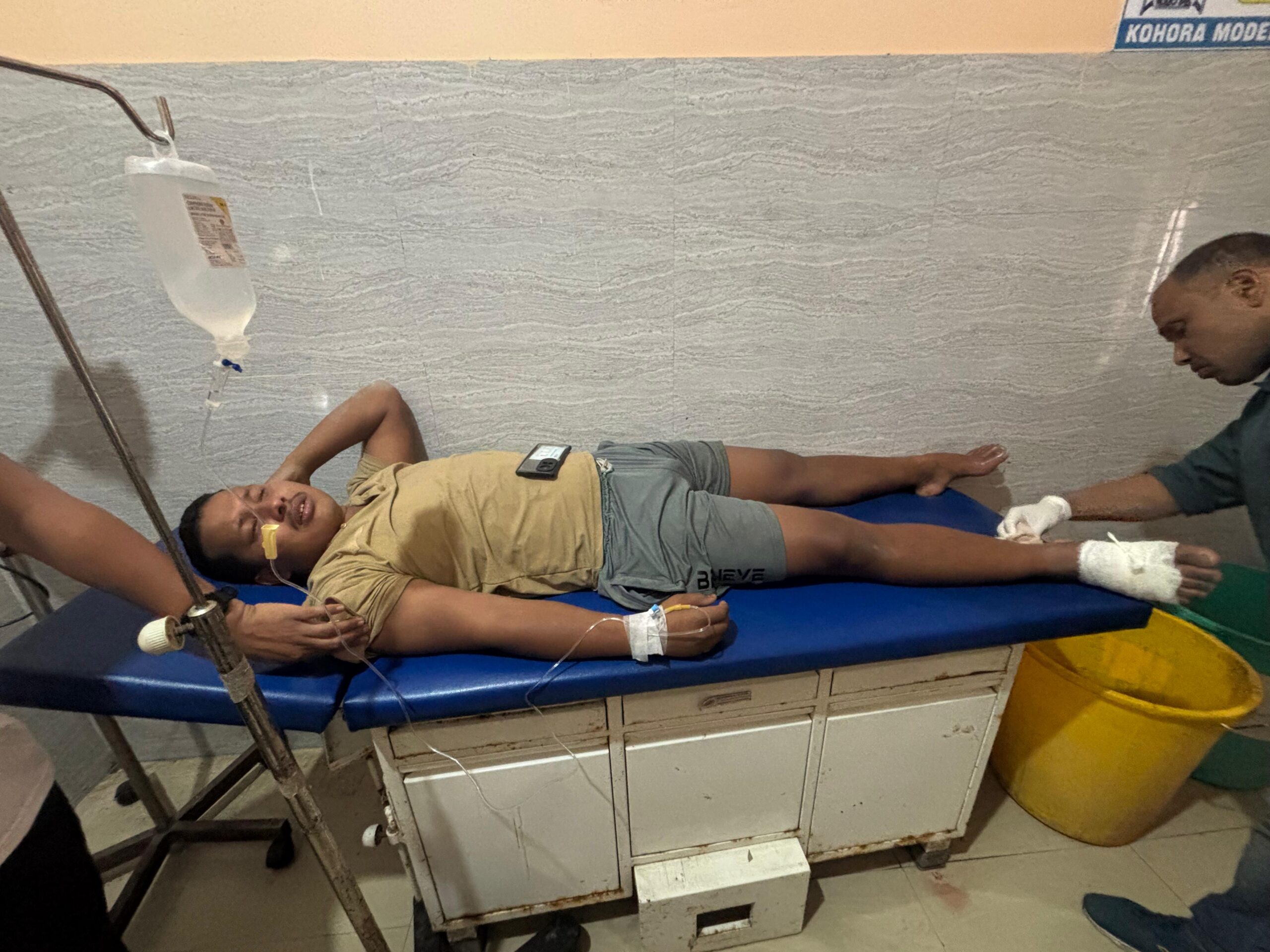 Forest Guard Injured by Own Service Rifle in Kaziranga National Park in Assam.