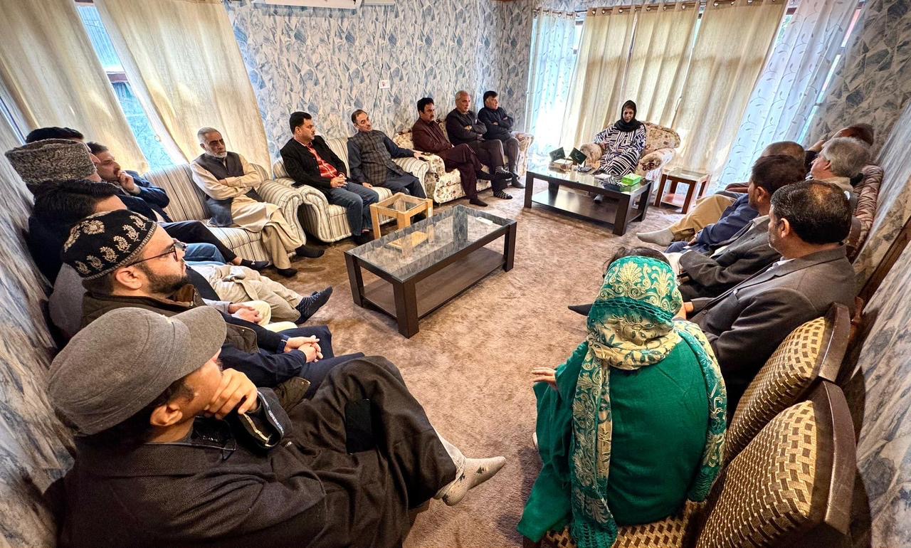 *“We Stand With Iran, Urge People of Kashmir to Pray for Iranian People and Muslim Ummah”: Mehbooba Mufti*